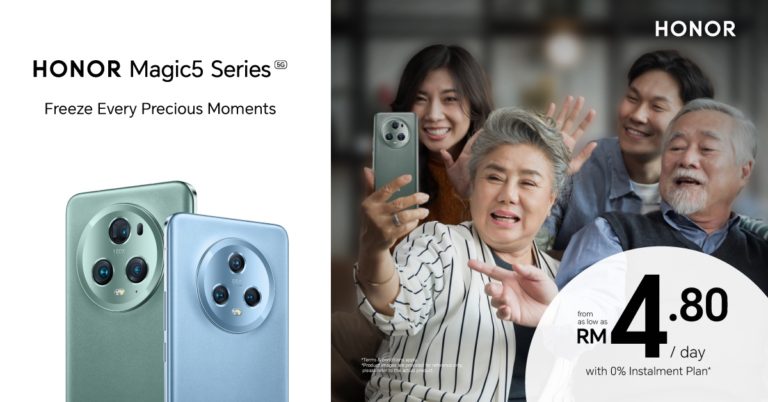 Siri HONOR Magic - Hadiah Istimewa Sempena Hari Ibu Bapa yang serendah RM 4.80 sebulan 6
