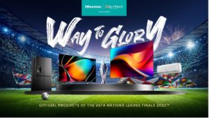 Hisense umumkan kerjasama dengan UEFA Nations League Finals (UNLF) 2023. 1