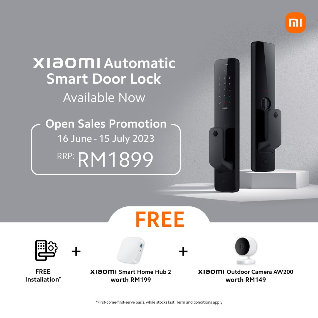 Xiaomi Automatic Smart Door kini rasmi di Malaysia pada harga RM 1,899 3