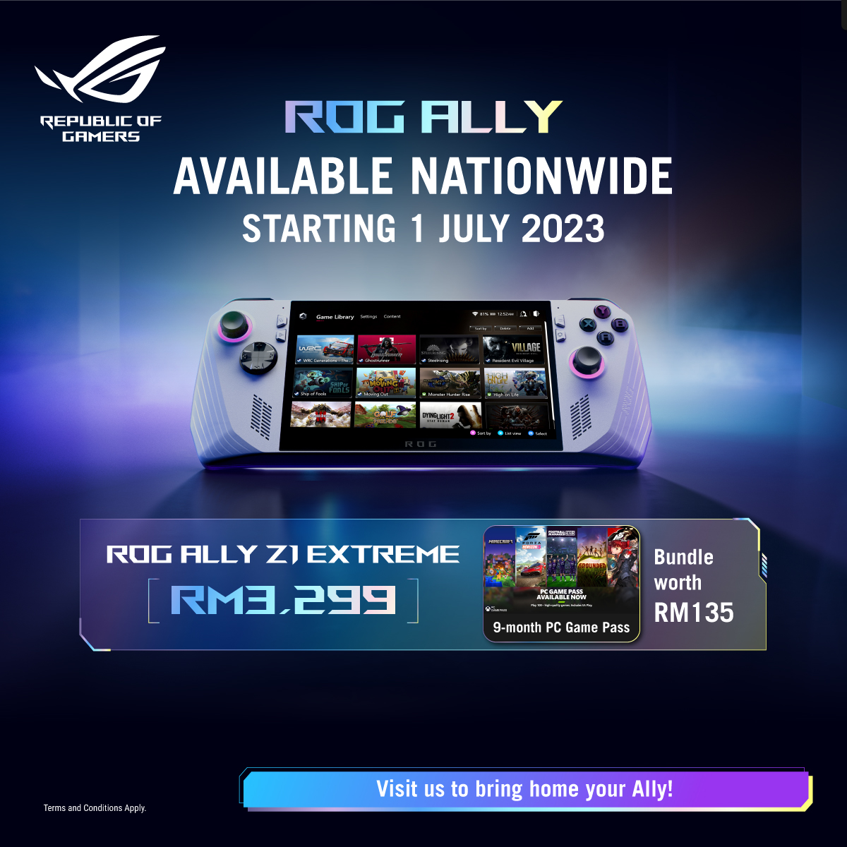 Konsol Gaming 'handheld' Asus ROG Ally kini rasmi di Malaysia - RM 3,299 16