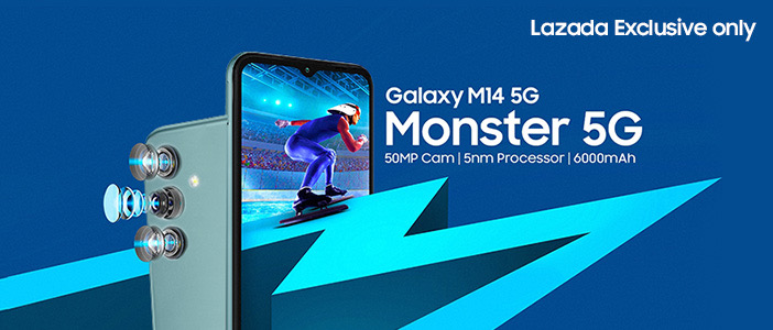 Samsung Galaxy M14 5G kini di Malaysia pada harga RM 1,099 - eksklusif di Lazada 3