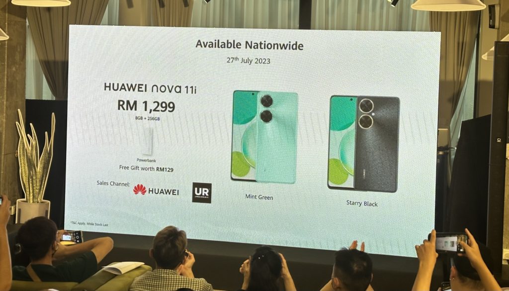 HUAWEI nova 11i turut dilancarkan pada harga lebih berpatutan - RM 1,299 1