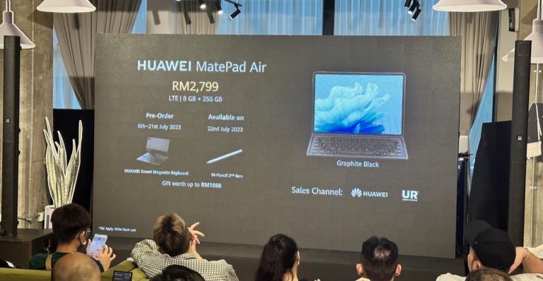 HUAWEI MatePad Air kini rasmi di Malaysia - RM 2,799 6