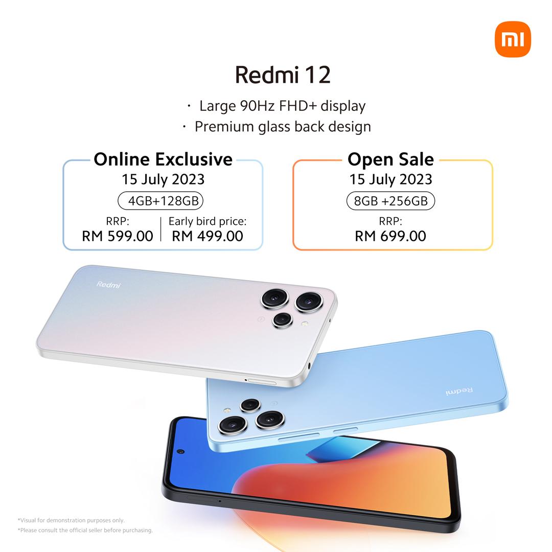 Xiaomi Redmi 12 kini rasmi di Malaysia dengan skrin 90Hz dan cip Helio G88 - harga RM 599 5