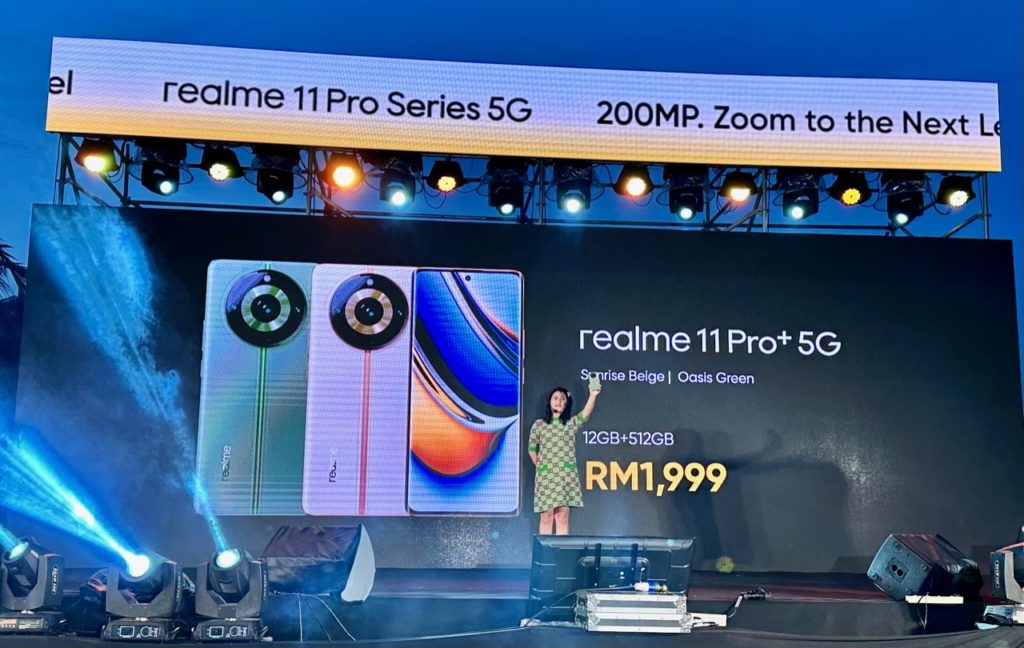 realme 11 Pro+ 5G rasmi di Malaysia pada harga RM 1,999 - Kamera 200MP OIS SuperZoom 1