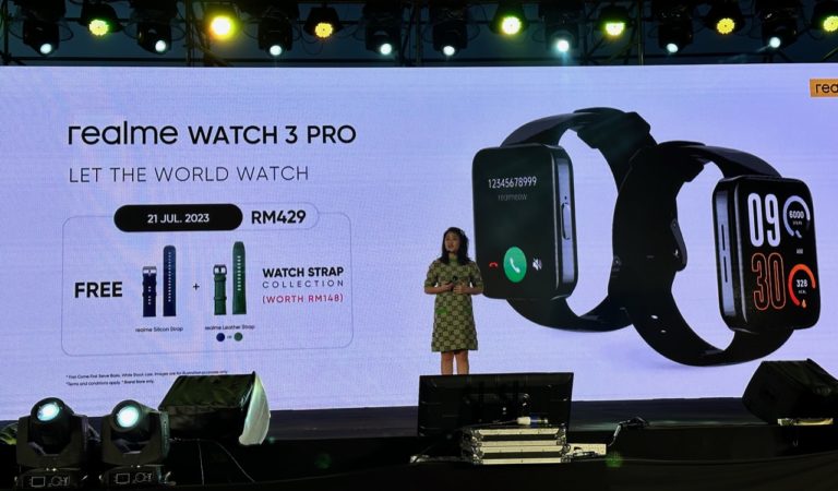realme Watch 3 Pro rasmi di Malaysia dengan skrin AMOLED dan GPS terbina - RM429 8