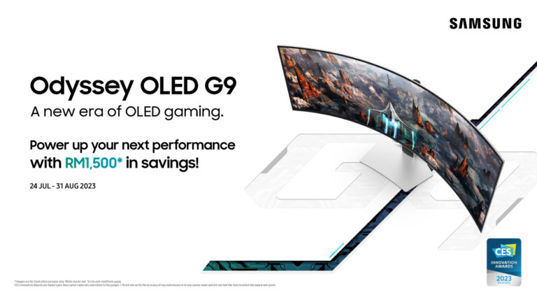 Monitor Gaming Samsung Odyssey OLED G9 kini rasmi di Malaysia - diskaun sehingga RM 1,500 7