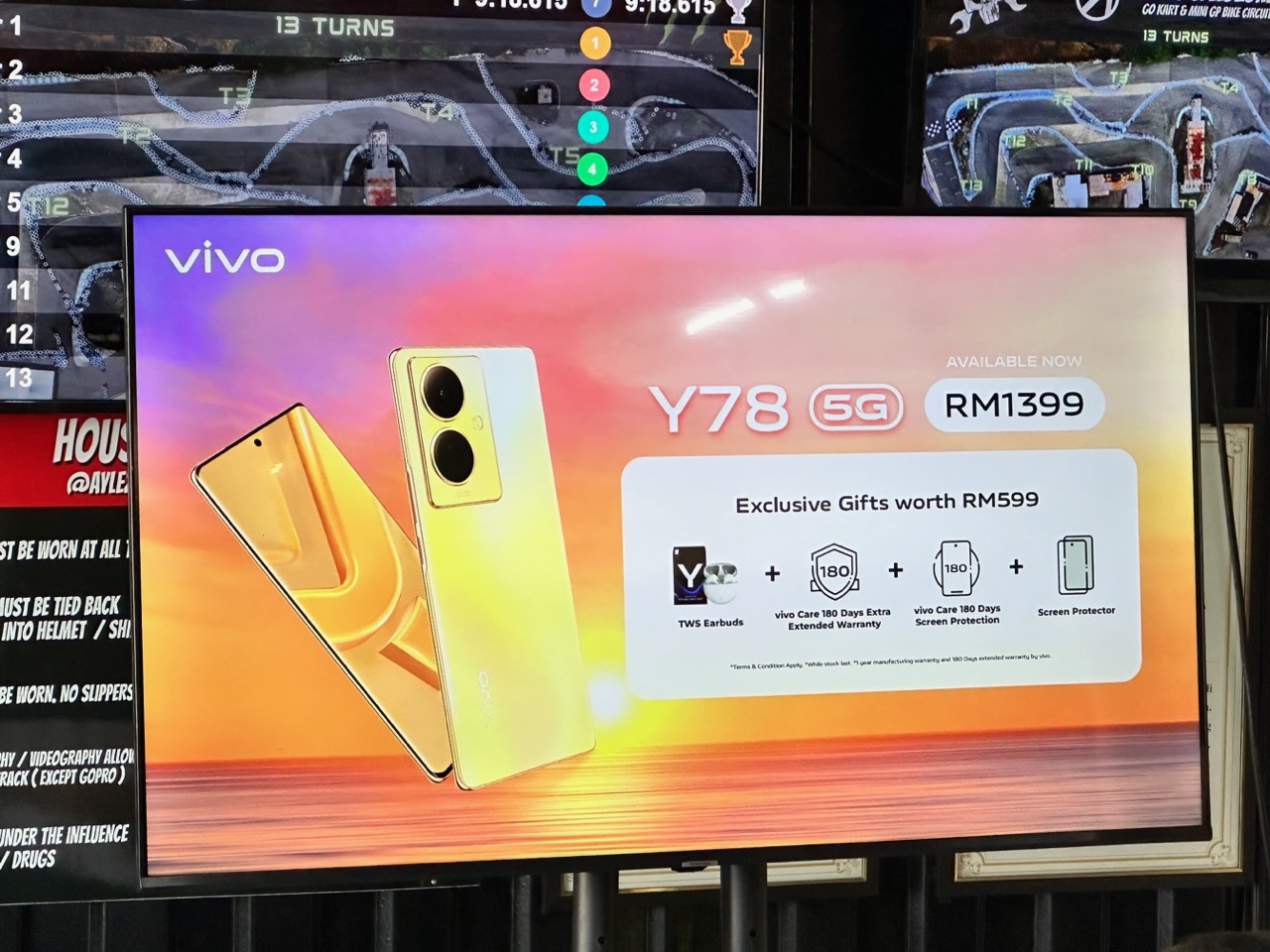 vivo Y78 5G kini rasmi dengan skrin 120Hz Curved AMOLED dan sensor utama 64MP OIS 12