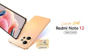 Xiaomi Redmi Note 12 warna Sunrise Gold kini di Malaysia - RM 799 2