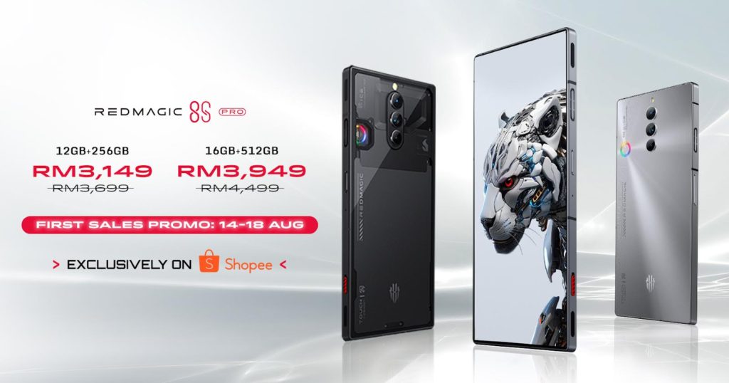 REDMAGIC 8S Pro akan ditawarkan pada harga promosi serendah RM 3,149 sahaja pada 14 hingga 18 Ogos ini 1