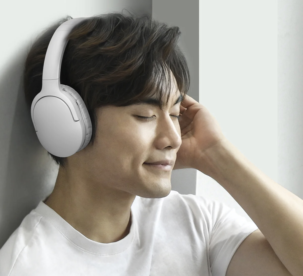 Baseus Encok Wireless Headphone D02 Pro - fon kepala Mampu milik dengan ciri premium 16