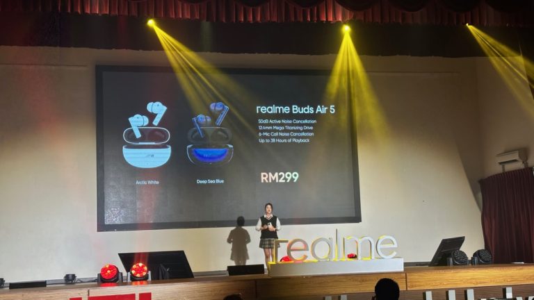 realme Buds Air 5 kini di Malaysia - fon telinga mampu milik berharga RM 299 sahaja 1