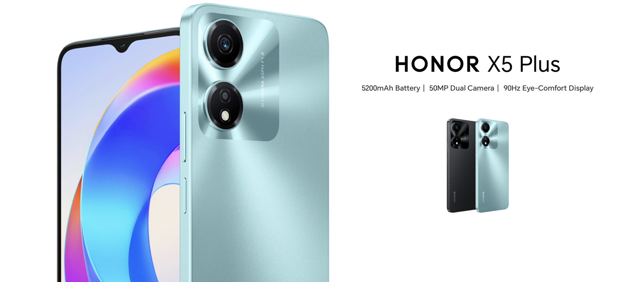 Honor X5 Plus turut dilancarkan dengan skrin 90Hz dan cip Helio G36 - RM 449 5