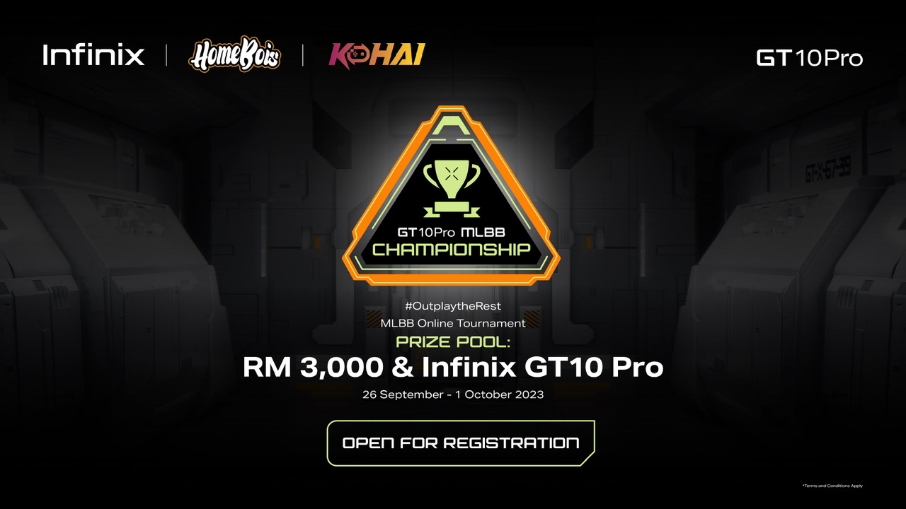 Infinix anjur GT 10 PRO MLBB Championship sempena pelancaran GT 10 Pro 5