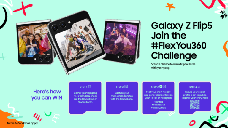 Sertai cabaran #FlexYou360 dan menangi percutian ke Seoul - eksklusif untuk pengguna Galaxy Z Flip5 11