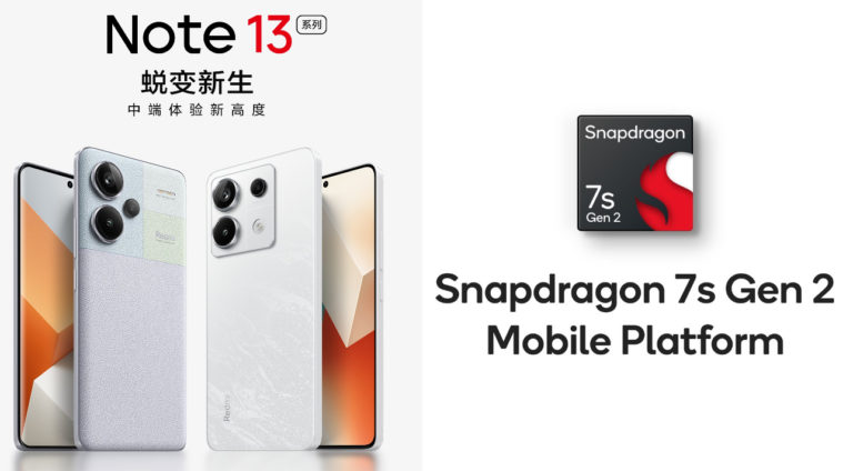 Cip Snapdragon 7s Gen 2 kini rasmi - akan digunakan pada Redmi Note 13 Series 8