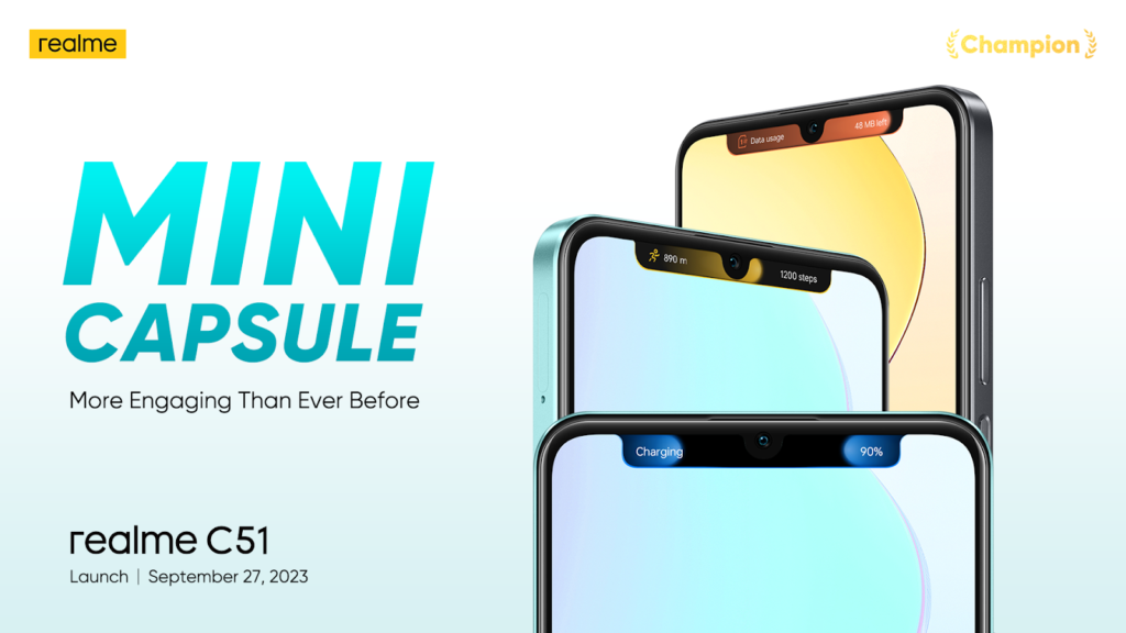 realme C51 akan dilancarkan di Malaysia pada 27September - harga kurang dari RM 500 1