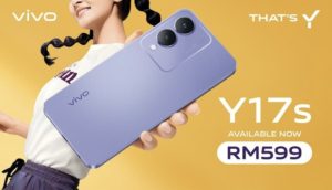Vivo Y17s kini rasmi di Malaysia pada harga RM 599 12
