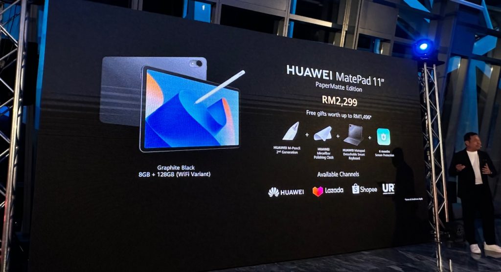 HUAWEI MatePad 11 PaperMatte Edition kini rasmi di Malaysia - RM 2,299 1