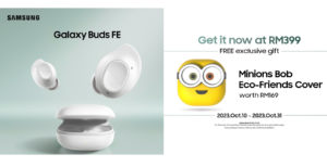 Samsung Galaxy Buds FE akan ditawarkan mulai 10 Oktober - percuma Minion Bob Eco-Friends Cover 4