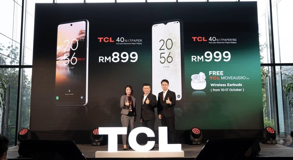 TCL NXTPAPER 4G dan NXTPAPER 5G di Malaysia dengan skrin matte - harga dari RM 899 1