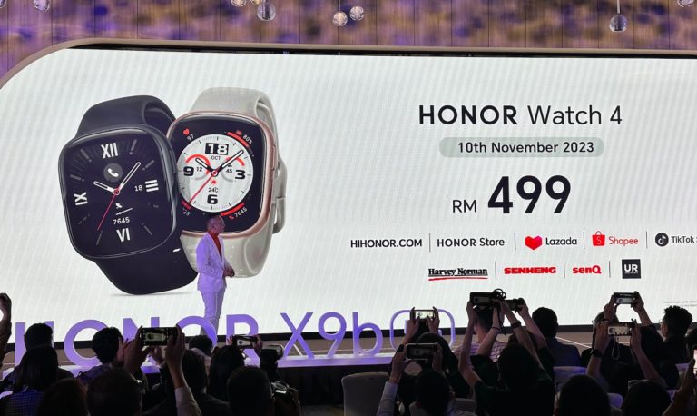 HONOR Watch 4 kini rasmi di Malaysia pada harga RM 499 8
