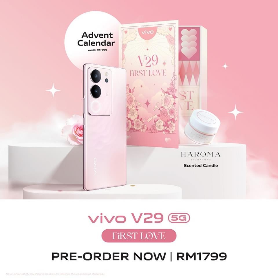 vivo V29 5G First Love Pink kini rasmi di Malaysia - RM 1,799 3