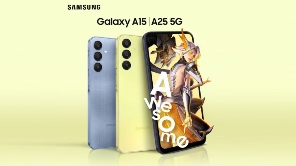 Samsung Galaxy A15, Galaxy A15 5G dan Galaxy A25 5G kini rasmi 5