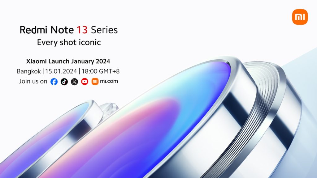 Xiaomi Redmi Note 13 Series akan dilancarkan di Malaysia pada 15 Januari ini 1