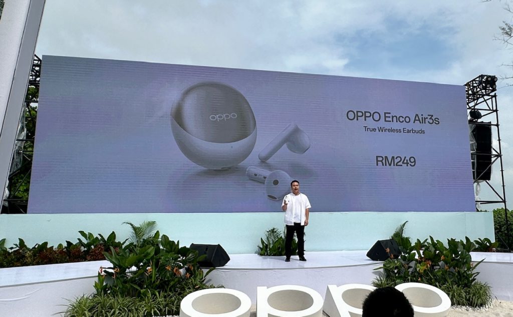 OPPO Enco Air3s kini rasmi di Malaysia pada harga RM 249 12