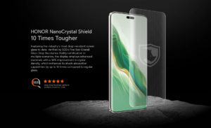 Teknologi NanoCrystal Shield pada Skrin HONOR Magic6 Pro menjadikanya anti-calar dan paling tahan lasak dipasaran 16