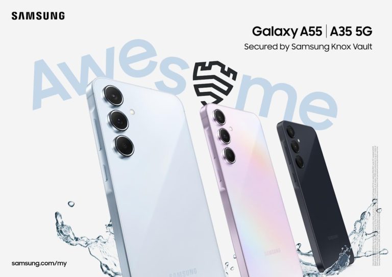 Samsung Galaxy A55 5G dan Galaxy A35 5G kini rasmi 10