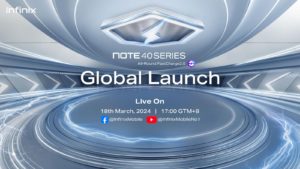 Pelancaran global Infinix NOTE 40 Series akan berlangsung di Malaysia pada 18 Mac ini 16