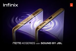 Infinix NOTE 40 Series akan tampil dengan teknologi audio JBL 18