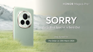 Promosi 'early bird special' HONOR Magic6 Pro kehabisan stok - pelancaran rasmi esok 22