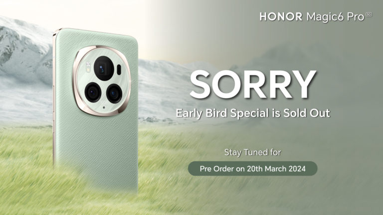 Promosi 'early bird special' HONOR Magic6 Pro kehabisan stok - pelancaran rasmi esok 7