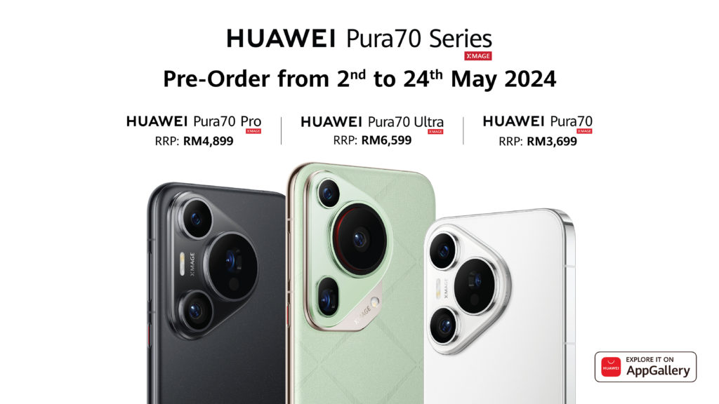 HUAWEI Pura 70 Series kini di buka untuk pra-tempahan di Malaysia - dari RM 3,699 1