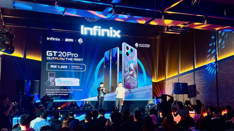 Infinix GT 20 Pro kini rasmi di Malaysia pada harga RM 1,299 9