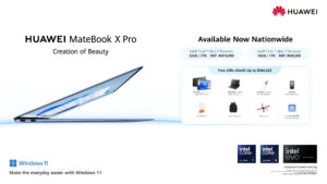 HUAWEI MateBook X Pro kini dijual di Malaysia - dari RM 8,999 9
