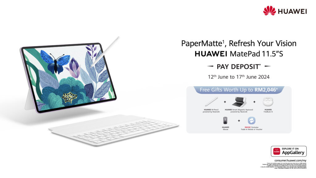 HUAWEI MatePad 11.5 S PaperMatte dan MateBook 14 akan dilancarkan di Malaysia pada 18 Jun ini 3