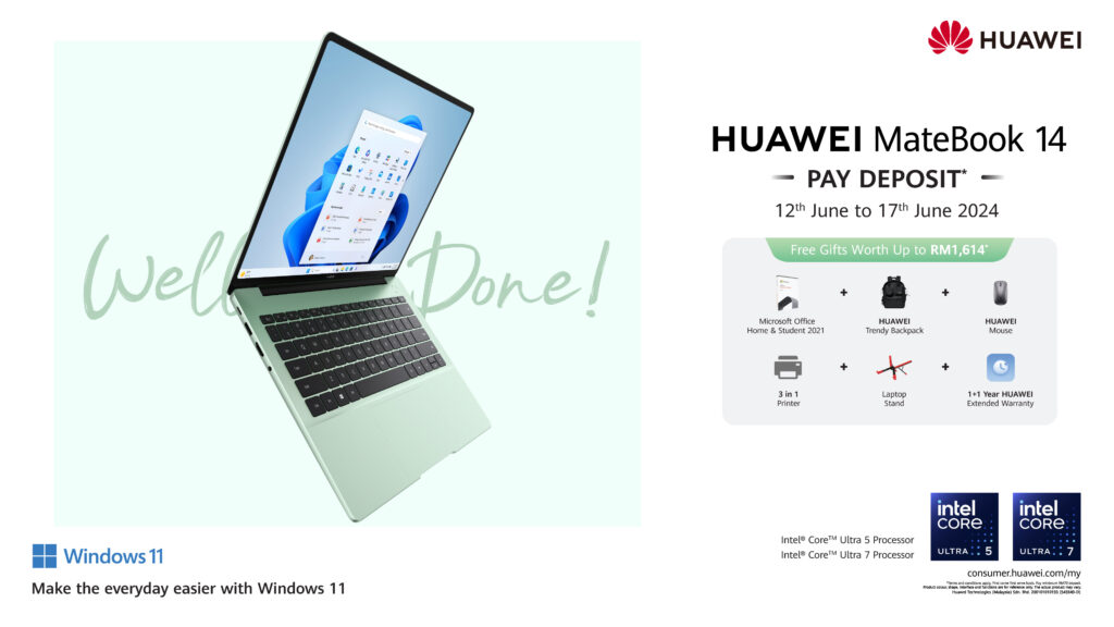 HUAWEI MatePad 11.5 S PaperMatte dan MateBook 14 akan dilancarkan di Malaysia pada 18 Jun ini 4