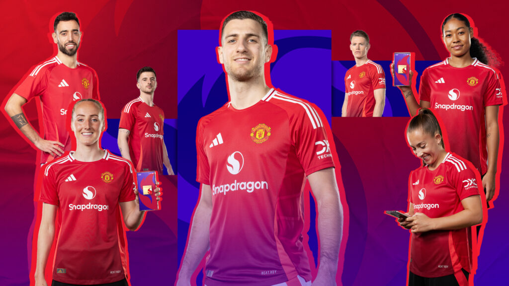 Qualcomm Technologies diumumkan sebagai rakan kongsi baju terbaru Manchester United 1