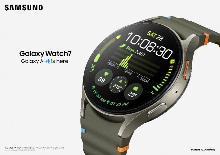 Samsung Galaxy Watch7 dilancarkan secara rasmi dengan cip 3nm Exynos W1000 9