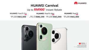 Dapatkan Rebat Sehingga RM 900 bagi pembelian HUAWEI Pura 70 Series 10