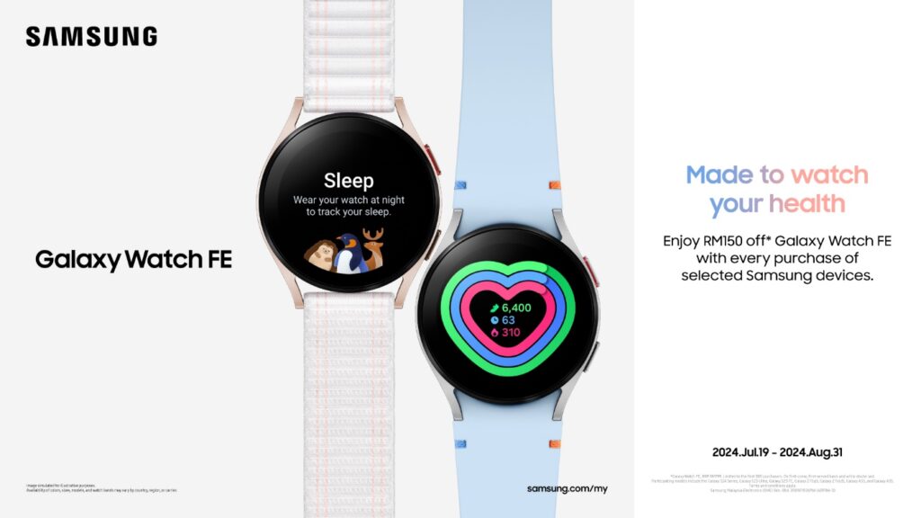 Samsung Galaxy Watch FE kini rasmi di Malaysia - RM 799 sahaja 1