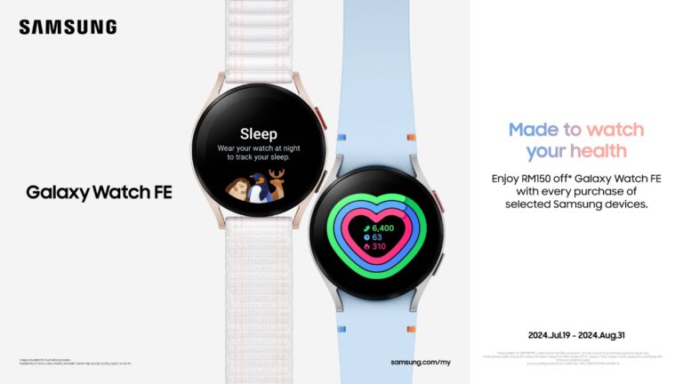 Samsung Galaxy Watch FE kini rasmi di Malaysia - RM 799 sahaja 7