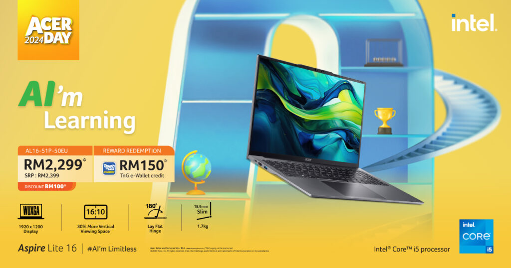 Acer Day 2024 kembali untuk tahun ke-8 - tema AI’m Limitless’ 3