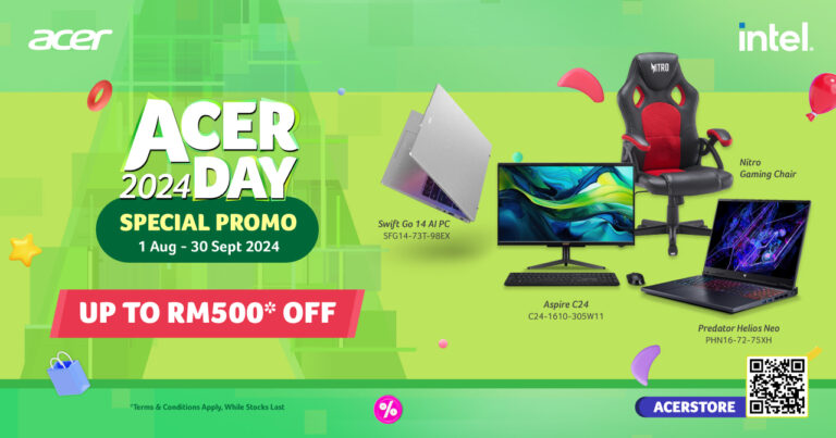 Acer Day 2024 kembali untuk tahun ke-8 - tema AI’m Limitless’ 3