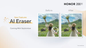 HONOR 200 Series mula menerima ciri fotografi AI - Ciri AI Eraser tiba pada September 11