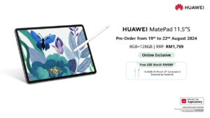 HUAWEI MatePad 11.5 S akan ditawarkan mulai 23 Ogos ini - RM 1,799 8